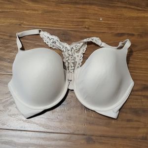 Victoria's Secret Lined Demi front clasp Bra 36DDD